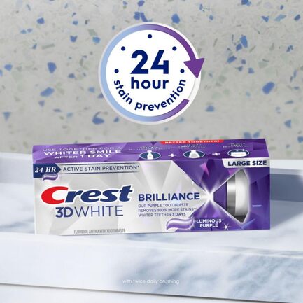 Відбілювальна зубна паста Crest 3D White Brilliance
