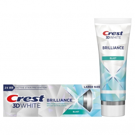 Відбілювальна зубна паста Crest 3D White Brilliance Blast