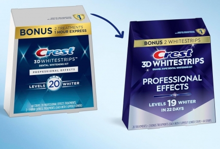 Відбілюючи смужки Crest 3D Whitestrips Professional Effects