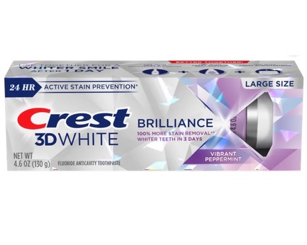 Відбілювальна зубна паста Crest 3D White Brilliance Vibrant Peppermint