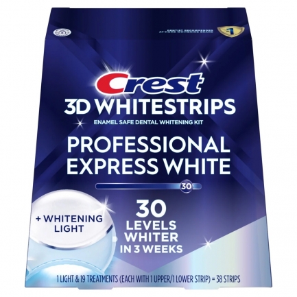 Відбілювальні смужки Crest 3D Whitestrips Professional Express LED