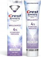 Відбілювальна зубна паста Crest 3D White Brilliance Hydrogen Peroxide